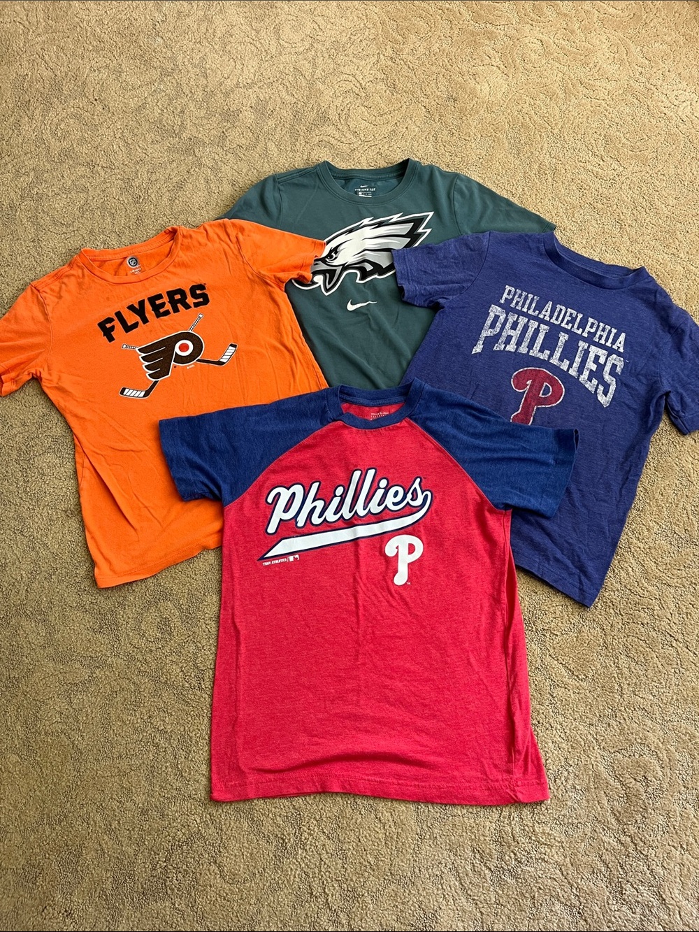 Phillies, Eagles, Flyers Kids Tee